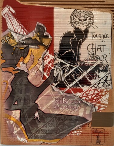 绘画 标题为“Panneau sculpté: CH…” 由2mé / Blondeau, 原创艺术品, 丙烯