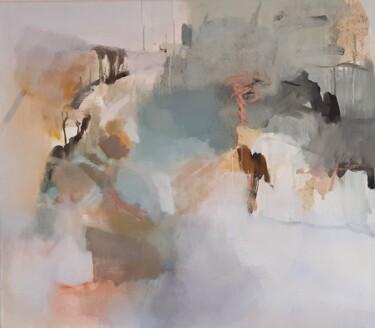 Painting titled "Dew" by Kae-He Zöllner, Original Artwork, Acrylic
