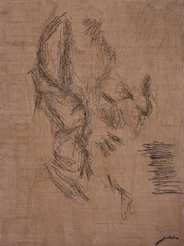 绘画 标题为“Portrait of a Man (…” 由Ihar Barkhatkou, 原创艺术品, 油