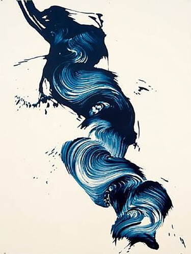 Painting titled "A Leap of Faith" by Aryawansa Kumarasinghe, Original Artwork, Acrylic Mounted on Wood Stretcher frame