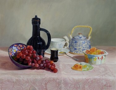Peinture intitulée "Good Morning" par Natalia Korbukh, Œuvre d'art originale, Huile