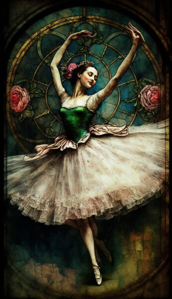 Arte digitale intitolato "Aubrie" da Nicolas Chammat, Opera d'arte originale, Immagine generata dall'IA