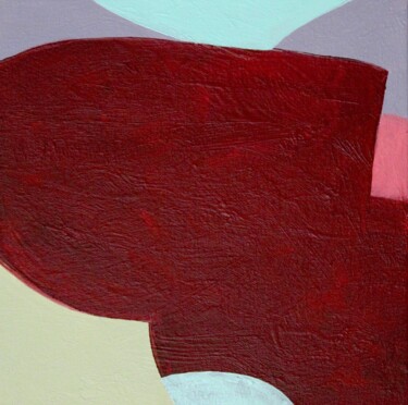 Painting titled "Field of Color - We…" by Naoko Paluszak, Original Artwork, Acrylic Mounted on Wood Stretcher frame