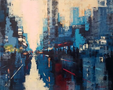 "Reflections" başlıklı Tablo Olga Mihailicenko tarafından, Orijinal sanat, Petrol