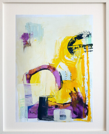 Dandelion effect no. 2 Painting titled "Dandelion effect no…" by Iulia Paun, Original Artwork, Acrylic