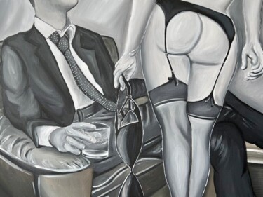 Pintura intitulada "В предвкушении" por Angelina Masson, Obras de arte originais, Acrílico Montado em Painel de madeira