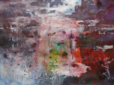 Peinture intitulée "Abstraction VI" par Lorenz, Œuvre d'art originale, Acrylique