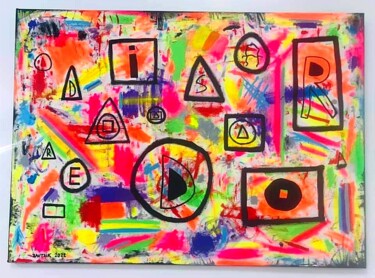 绘画 标题为“DISARREDO n.3” 由Marco Zautzik, 原创艺术品, 丙烯