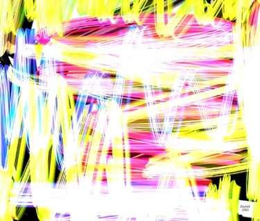 Arte digitale intitolato "D034/2022" da Marco Zautzik, Opera d'arte originale, Pittura digitale