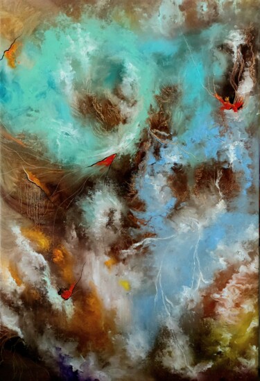 绘画 标题为“Breath of the Earth” 由Margo Tartart, 原创艺术品, 油