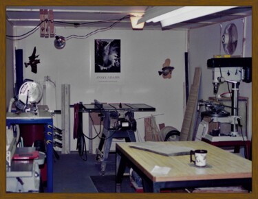 「MY OLD SHOP, GOOD T…」というタイトルのデザイン Douglas Okerlundによって, オリジナルのアートワーク, 家具
