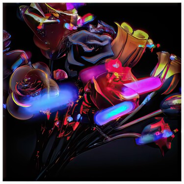 "Cosmic #5633" başlıklı Dijital Sanat Alexandre Kurcek (Sandro) tarafından, Orijinal sanat, Dijital Resim