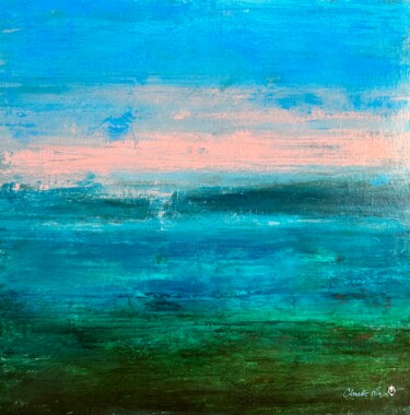 Peinture intitulée "Levée de soleil" par Irina Ivancov (Chouette Nia), Œuvre d'art originale, Acrylique Monté sur Châssis en…