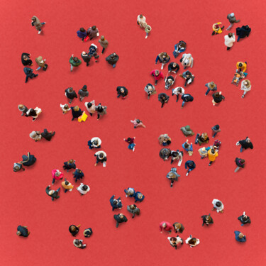 Fotografie getiteld "The World From Abov…" door Werner Roelandt, Origineel Kunstwerk, Digitale fotografie