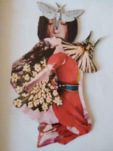 Collages intitolato "Women. Original col…" da Vanitas-Editions, Opera d'arte originale, Collages