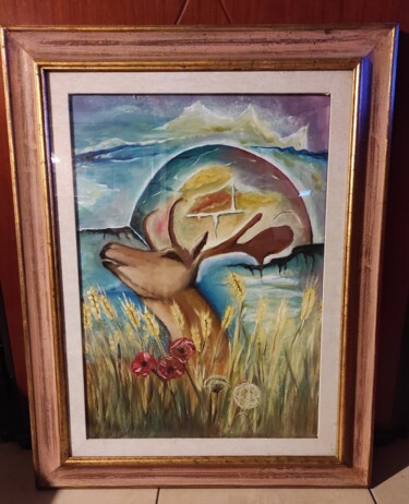 Painting titled "Opere olio su tela" by Enrico Franceschetti, Original Artwork, Oil Mounted on artwork_cat.