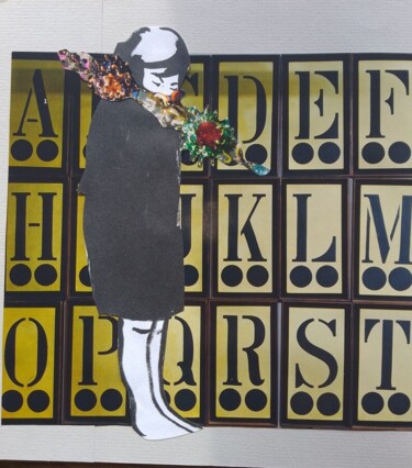 Collages intitolato "Love letters. Origi…" da Vanitas-Editions, Opera d'arte originale, Collages