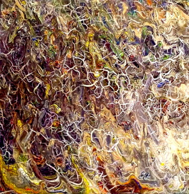 MATERIKA DISSOLUZIONE Pittura intitolato "MATERIKA DISSOLUZIO…" da Giuseppe Grieco (EditorDreams), Opera d'arte originale, Tempera