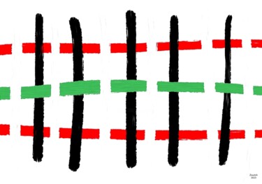 Arte digitale intitolato "D037/2023" da Marco Zautzik, Opera d'arte originale, Pittura digitale
