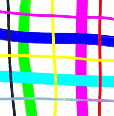 Arte digitale intitolato "D039/2023" da Marco Zautzik, Opera d'arte originale, Pittura digitale