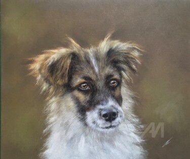 Sunset walk Drawing titled "Sunset walk" by Irene_art, Original Artwork, Pastel