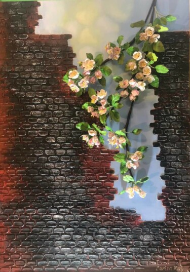 "Victory branch" başlıklı Tablo Larisa Ruy tarafından, Orijinal sanat, Kil