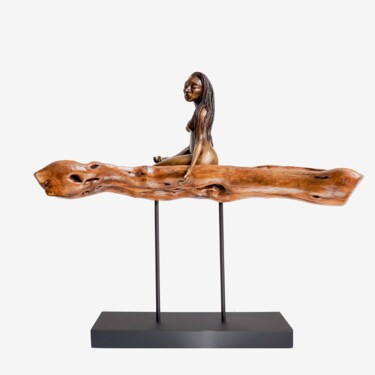 Sculpture intitulée "Fulgurante Silencio" par Elsa Muñoz, Œuvre d'art originale, Bronze