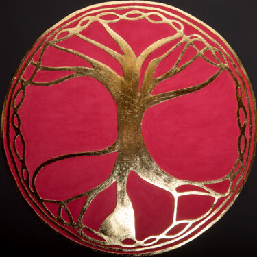 绘画 标题为“Tree of the World” 由Larisa Ruy, 原创艺术品, 丙烯