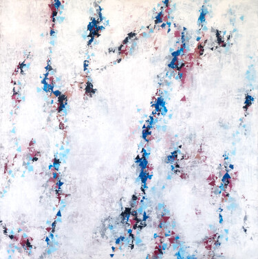 Painting titled "Calle Avignon / Fra…" by Greg Bryce Ssa, Original Artwork, Acrylic Mounted on Wood Panel