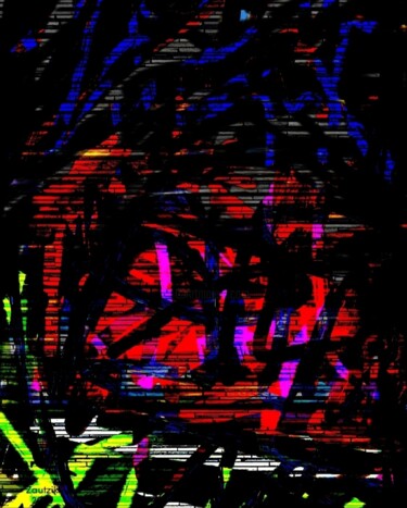 Arte digitale intitolato "D041/2023" da Marco Zautzik, Opera d'arte originale, Pittura digitale