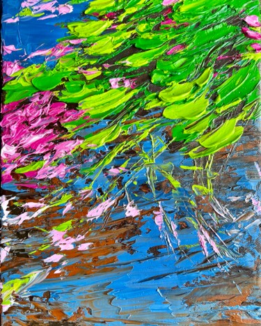 Colors of spring 绘画 标题为“Colors of spring” 由Elena Mashajeva-Agraphiotis, 原创艺术品, 油