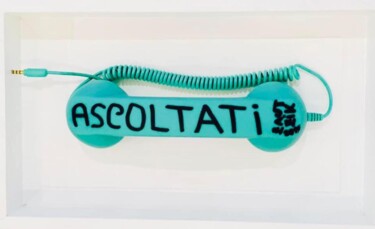 Collages intitulée "Ascoltati" par Marco Zautzik, Œuvre d'art originale, Collages