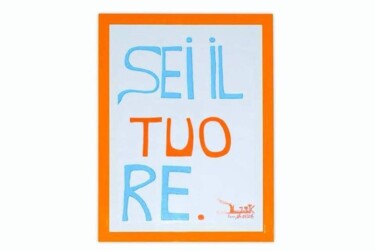 绘画 标题为“Sei il tuo re” 由Marco Zautzik, 原创艺术品, 标记