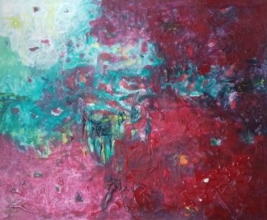 Peinture intitulée "Abstraction IV" par Lorenz, Œuvre d'art originale, Acrylique Monté sur Châssis en bois