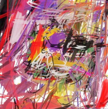 Arte digitale intitolato "D042/2023" da Marco Zautzik, Opera d'arte originale, Pittura digitale