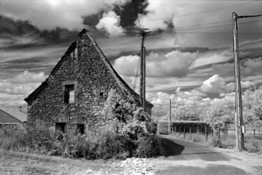 摄影 标题为“Hameau” 由Frédéric Duchesnay, 原创艺术品, 电影摄影