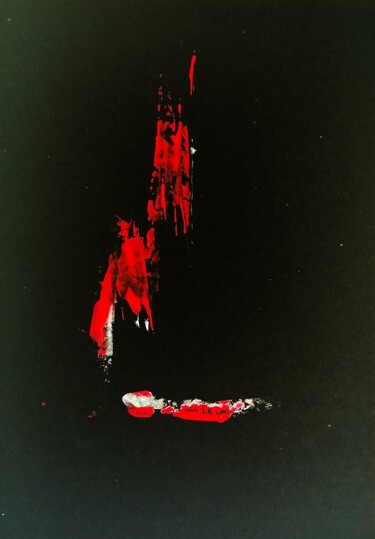 Dans la nuit Painting titled "Dans la nuit" by Gisèle Dalla Longa, Original Artwork, Acrylic