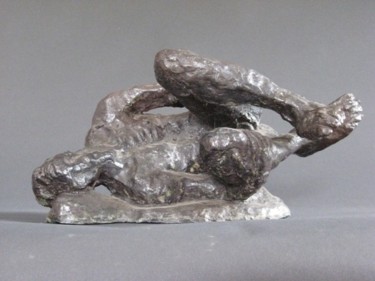 Sculpture titled "struggle (ms17)" by Richard Herr, Original Artwork, Casting