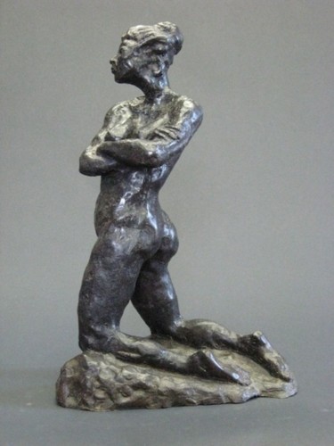 Sculpture titled "kneeling proud (fs1…" by Richard Herr, Original Artwork, Casting