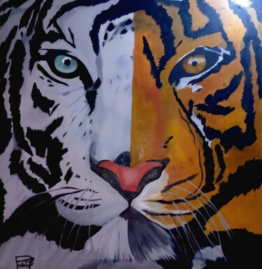 Painting titled "Versatility" by Laraib Zeeshan Chaudhary, Original Artwork, Oil