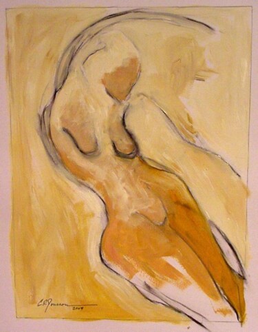 Painting titled "Series: Invisible W…" by Catherine Rogers, Original Artwork, Oil