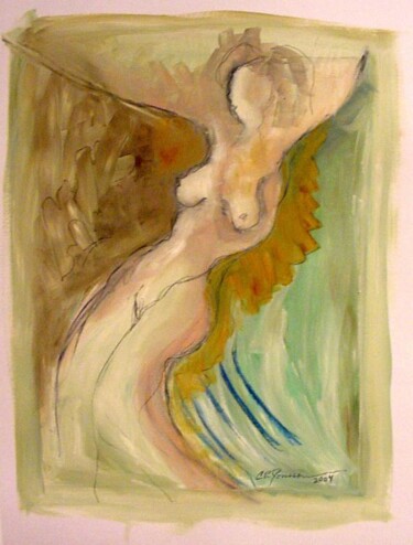 Painting titled "Series: Invisible W…" by Catherine Rogers, Original Artwork, Oil