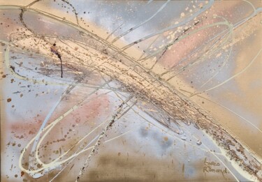 Pittura intitolato "TEMPETE" da Lorie Renaud, Opera d'arte originale, Acrilico Montato su Telaio per barella in legno