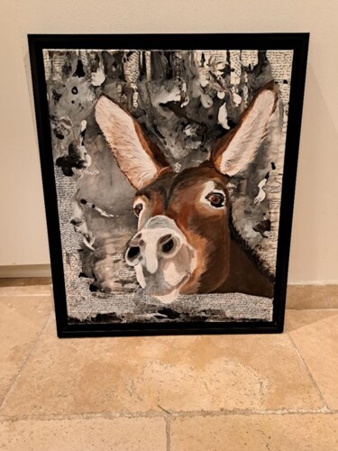 Peinture intitulée "Chouchou" par Delphine Grezes, Œuvre d'art originale, Acrylique