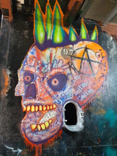 "GRAFFITI MUSEE SPIK…" başlıklı Tablo F. Spi-K-Tri tarafından, Orijinal sanat, Sprey boya