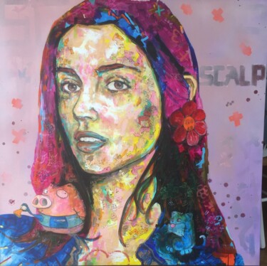 Peinture intitulée "Da big nawak" par Pascal Fairier, Œuvre d'art originale, Acrylique