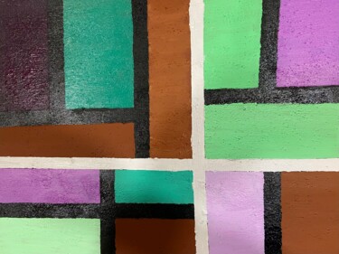 Peinture intitulée "Aerial Expressions…" par Peter Malmberg, Œuvre d'art originale, Acrylique