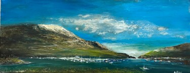 제목이 "Au loin"인 미술작품 Daniel Bathiard로, 원작, 기름