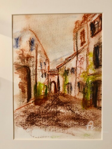 图画 标题为“Village 1” 由Julien Danaux (Artdanaux), 原创艺术品, 铅笔