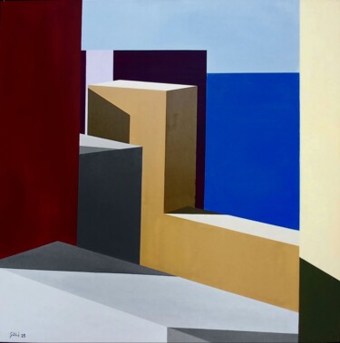 Cromatismi Painting titled "Cromatismi" by Gaetano Ligrani (Gali), Original Artwork, Acrylic